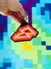 Load image into Gallery viewer, ::PRE ORDER:: Neon Style Chunky Cross Stitch Bag Charm Kit