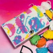 Load image into Gallery viewer, Lights Modern Cross Stitch Clutch Bag kit