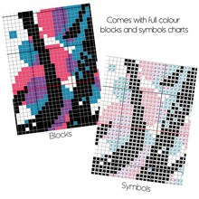 Load image into Gallery viewer, PRE - ORDER:: Rise Up - Modern Cross Stitch Kit - Fully Stitched - Stitchsperation