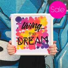 Load image into Gallery viewer, Seconds Sale - Living the Dream - Modern Cross Stitch Kit - Stitchsperation