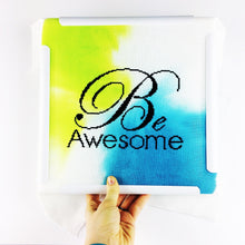 Load image into Gallery viewer, Be Awesome - Modern Cross Stitch Kit - Stitchsperation