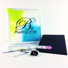 Load image into Gallery viewer, Be Awesome - Modern Cross Stitch Kit - Stitchsperation