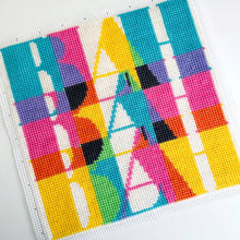Load image into Gallery viewer, Blah Blah Blah - Chunky Cross Stitch Kit - Stitchsperation