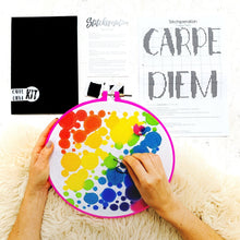 Load image into Gallery viewer, Carpe Diem - Modern Cross Stitch Kit - Stitchsperation