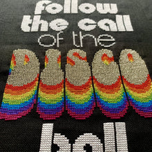 Load image into Gallery viewer, Follow the Call - Limited Edition Modern Cross Stitch Kit - Fully Stitched - Stitchsperation