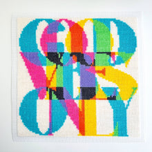 Load image into Gallery viewer, Good Vibes Only - Chunky Cross Stitch Kit - Stitchsperation
