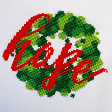 Load image into Gallery viewer, Hope - Modern Mini Cross Stitch Kit - Fully Stitched - Stitchsperation
