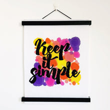 Load image into Gallery viewer, Keep it Simple - Modern Cross Stitch Kit - Stitchsperation