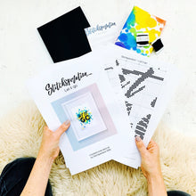 Load image into Gallery viewer, Let it go - Modern Cross Stitch Kit - Stitchsperation