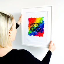 Load image into Gallery viewer, Let it go - Modern Cross Stitch Kit - Stitchsperation