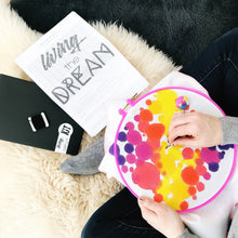Load image into Gallery viewer, Living the Dream - Modern Cross Stitch Kit - Stitchsperation