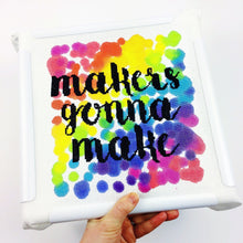 Load image into Gallery viewer, Makers gonna make - Modern Cross Stitch Kit - Stitchsperation