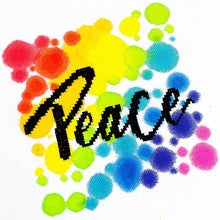 Load image into Gallery viewer, Peace - Mini Modern Cross Stitch Kit - Stitchsperation