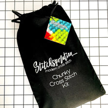 Load image into Gallery viewer, *PRE-ORDER* CMYK Grid - Chunky Cross Stitch Kit - Stitchsperation