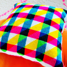 Load image into Gallery viewer, *PRE-ORDER* CMYK Grid - Chunky Cross Stitch Kit - Stitchsperation