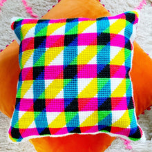 Load image into Gallery viewer, *PRE-ORDER* CMYK Grid - Chunky Cross Stitch Kit - Stitchsperation