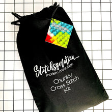 Load image into Gallery viewer, *PRE-ORDER* CMYK Wow - Chunky Cross Stitch Kit - Stitchsperation
