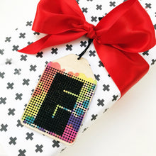 Load image into Gallery viewer, Stitchsperation Rainbow Tag - DIY Stitchable Gift Tag - Stitchsperation