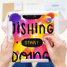 Load image into Gallery viewer, Stop Wishing! Start Doing! - Collaboration with Joanne Hawker - Stitchsperation
