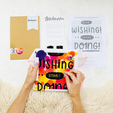 Load image into Gallery viewer, Stop Wishing! Start Doing! - Collaboration with Joanne Hawker - Stitchsperation