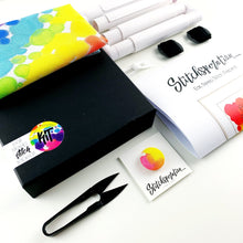 Load image into Gallery viewer, Trust The Universe - Limited Edition Modern Cross Stitch Kit - Stitchsperation