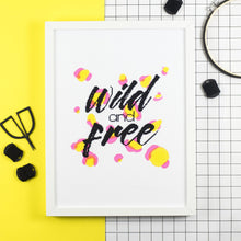 Load image into Gallery viewer, Wild and Free - Modern Cross Stitch Kit - Stitchsperation