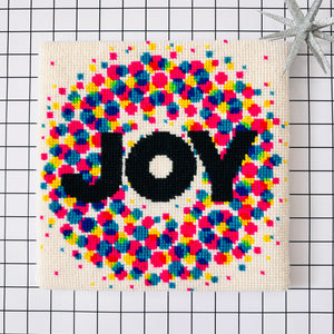 JOY - Chunky Cross Stitch Kit