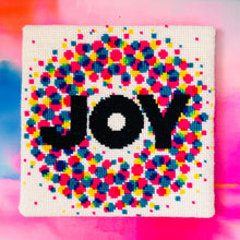 Load image into Gallery viewer, JOY - Chunky Cross Stitch Kit
