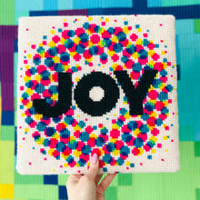 Load image into Gallery viewer, JOY - Chunky Cross Stitch Kit
