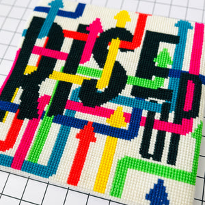 Rise Up - Chunky Cross Stitch Kit