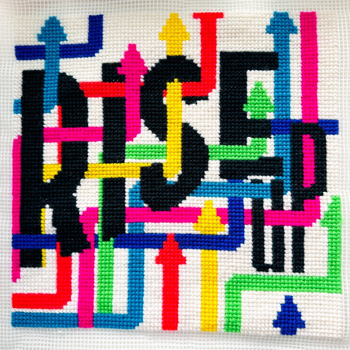 PRE - ORDER:: Rise Up - Chunky Cross Stitch Kit - Stitchsperation