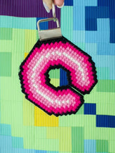 Load and play video in Gallery viewer, Cross stitch bag charm kit

