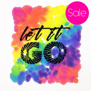 Seconds Sale - Let it go - Modern Cross Stitch Kit - Stitchsperation