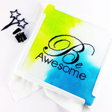 Load image into Gallery viewer, Be Awesome - Modern Cross Stitch Kit - Stitchsperation
