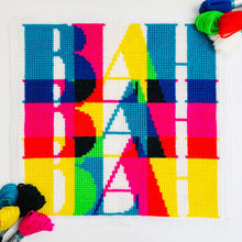 Load image into Gallery viewer, Blah Blah Blah - Chunky Cross Stitch Kit - Stitchsperation
