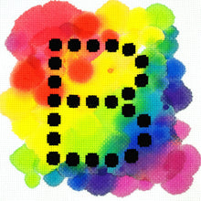 Load image into Gallery viewer, Dotty Letters - Modern Cross Stitch Mini Kit - Stitchsperation
