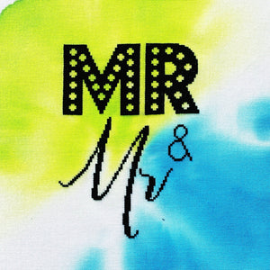 Mr & Mr (2020) - Modern Cross Stitch Kit - Stitchsperation