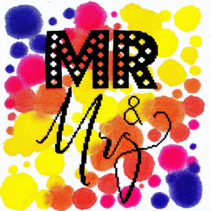 Mr & Mrs (2020) - Modern Cross Stitch Kit - Stitchsperation