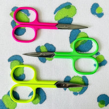 Load image into Gallery viewer, Neon Brights Embroidery Scissors - Stitchsperation
