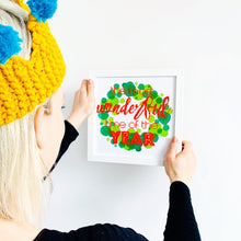 Load image into Gallery viewer, The Most Wonderful Time of the Year - Modern Christmas Cross Stitch Kit - Stitchsperation
